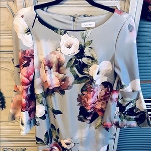 Calvin Klein Floral Dress